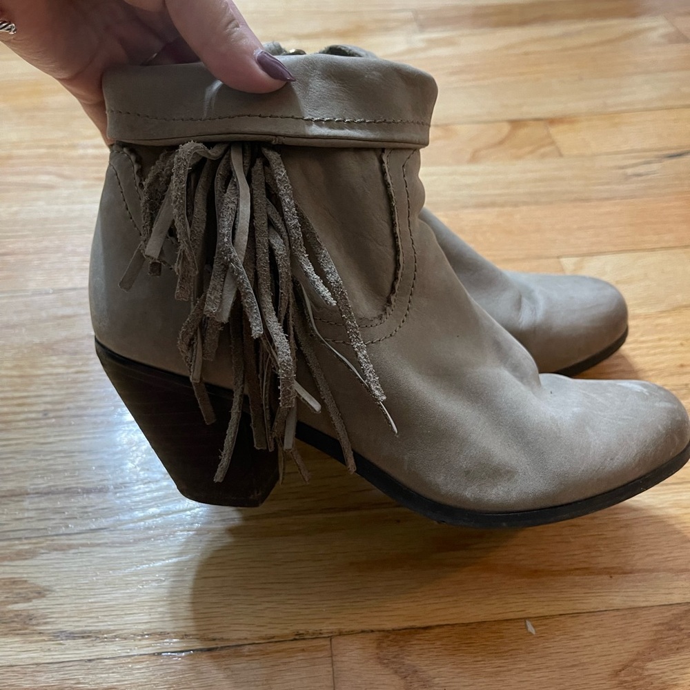 Sam Edelman Fringe Booties
